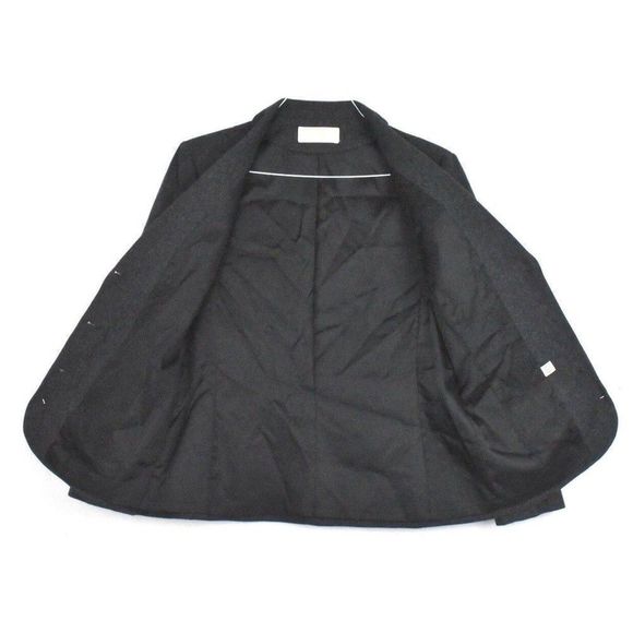 Pendleton Womens Wool Gray 3 Button Blazer Jacket Size 12 Lined *flaw - Picture 3 of 8